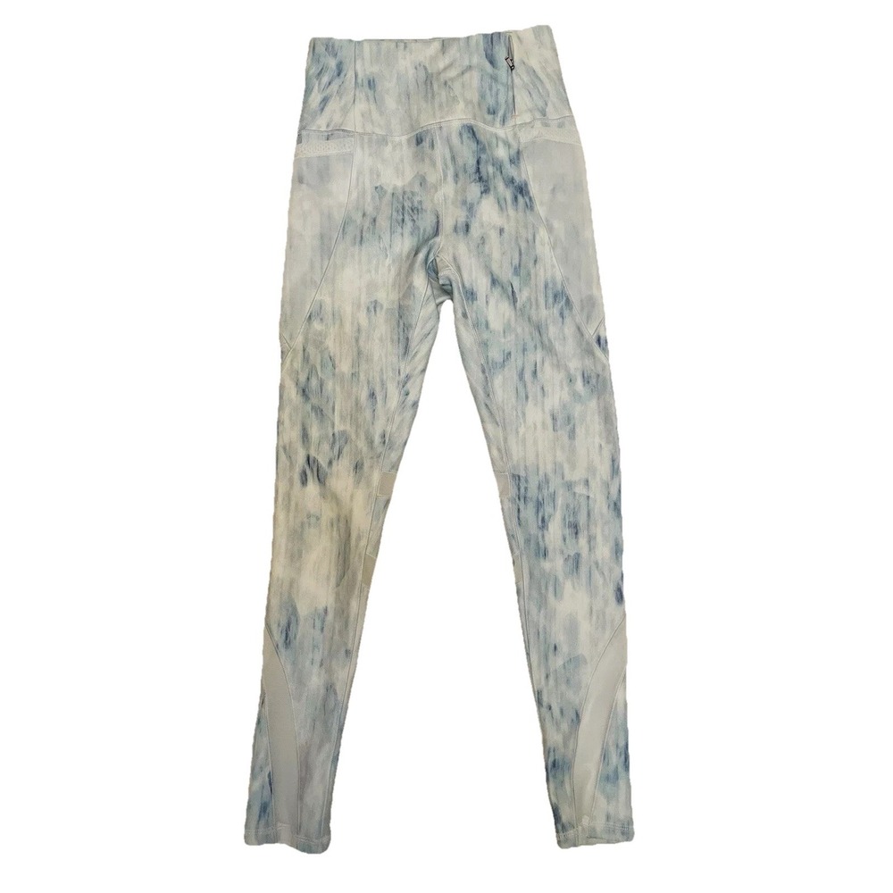 CALIA Carrie Underwood Leggings XS Glacier‎ Stripe Hi Rise 7/8 Ankle Yoga